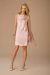 Vestido Layla Rosa Claro