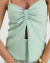 Blusa Ana Castela Em Alfaiataria Verde - loja online