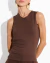 Blusa Isabela Em Malha Marrom na internet