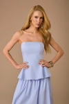 Blusa Rosilene Azul Claro