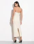 Vestido Jurema Em Bengaline Off White - comprar online