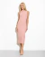 Vestido Iná Em Bengaline Rosa