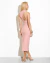 Vestido Iná Em Bengaline Rosa - Talgui Store