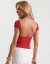 Blusa Isabel Malha Vermelho na internet