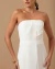 Macacão Paloma Em Malha Off White - comprar online