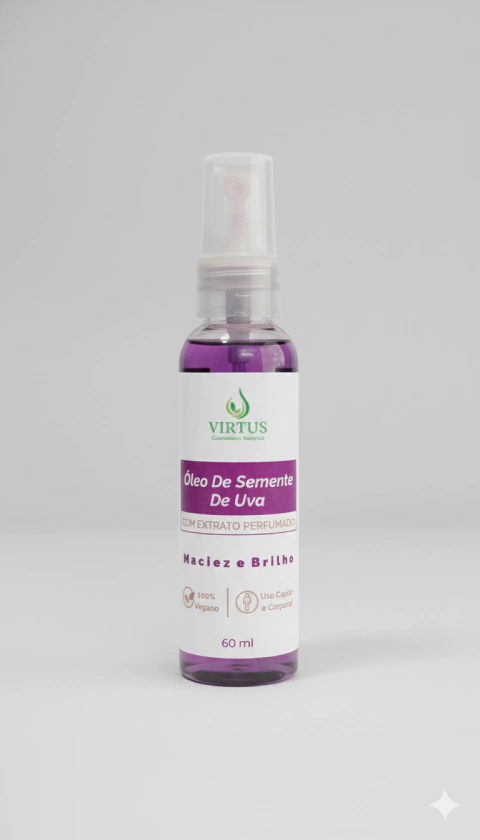 Óleo de Semente de Uva com Extrato Perfumado - 60 ml - comprar online