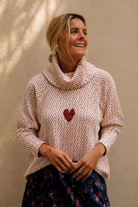 BLUSA TRICOT HELENA TERRACOTA
