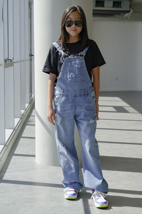 Jardinero Jeans Caramelo