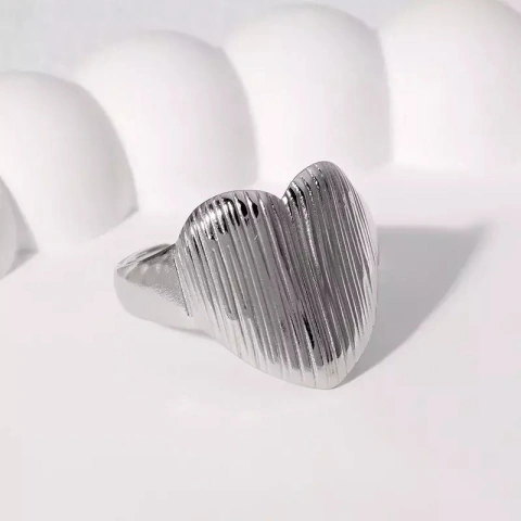 Anillo Heart Retro