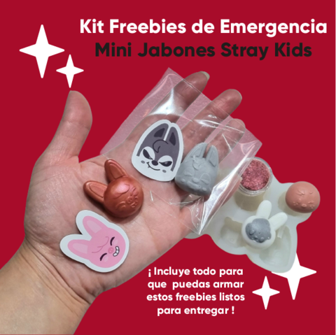 Kit Freebies de Emergencia - Mini Jabones Kpop 2