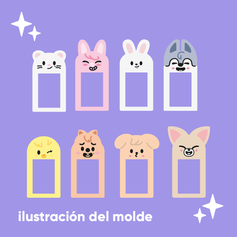 Molde Mini Passcase Kpop 2