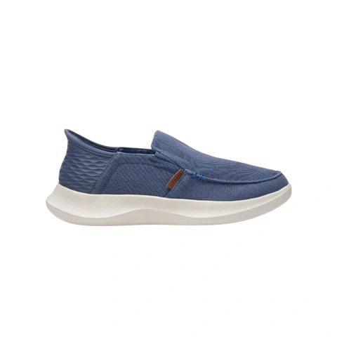 Mocasin Slip On HJA 150021 Hush Puppies elastico Hombre azul