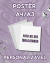 Poster Personalizado A4 ou A3 (Kits 1, 3 ou 5 un.)
