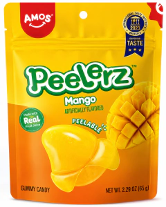 BALA DE GELATINA PEELERZ 3D SABOR MANGA - 65G