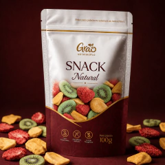 Mix de Kiwi, Morango e Jaca Premium 100g