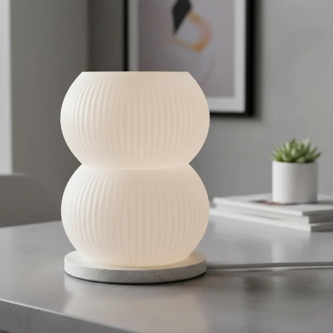 Velador de Mesa Rumi 3D