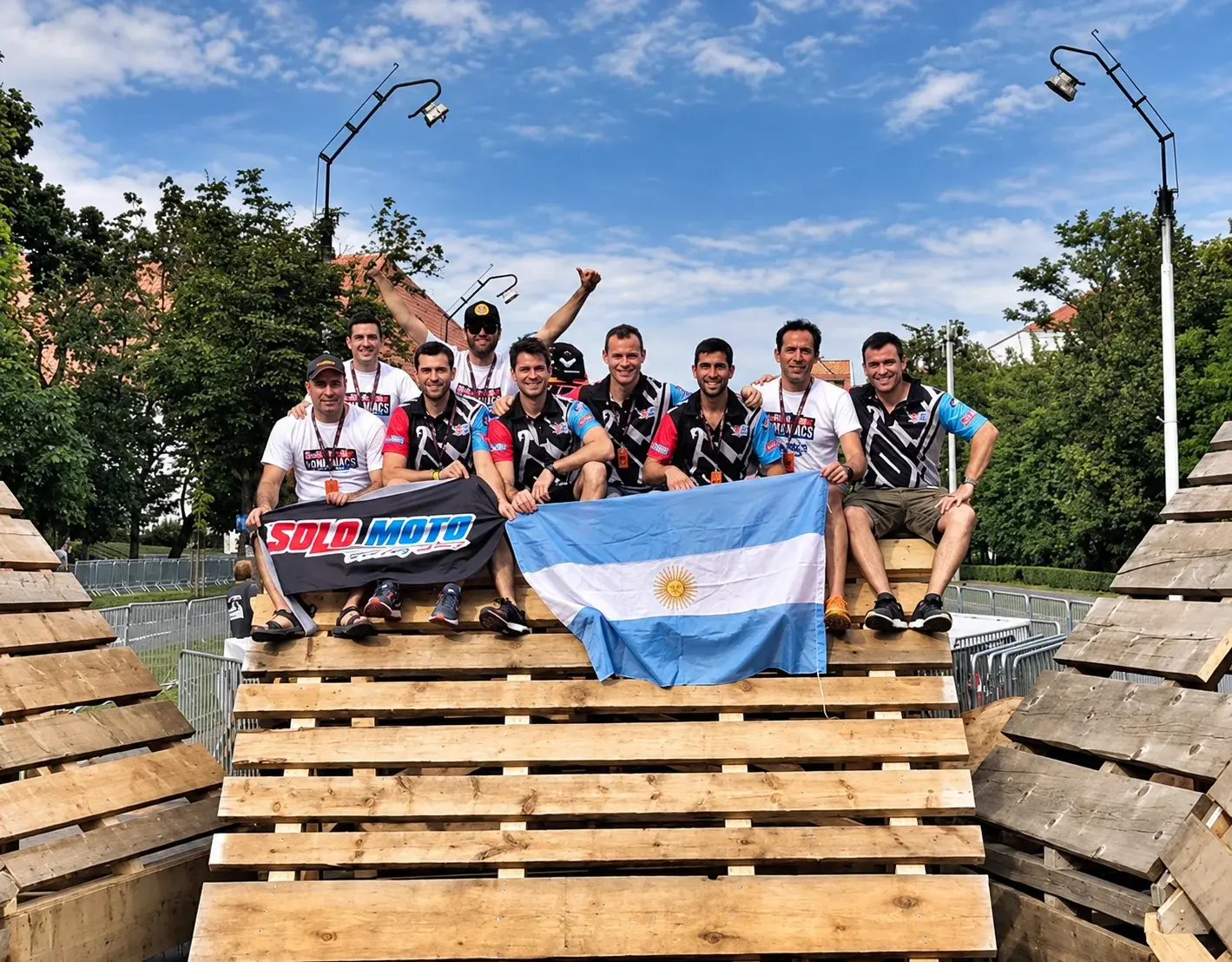 Equipo argentino de enduro en Romaniacs