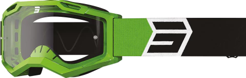 Gafas Antiparras Motocross Enduro Shot Assault 2.0 Visor Transparente - comprar online