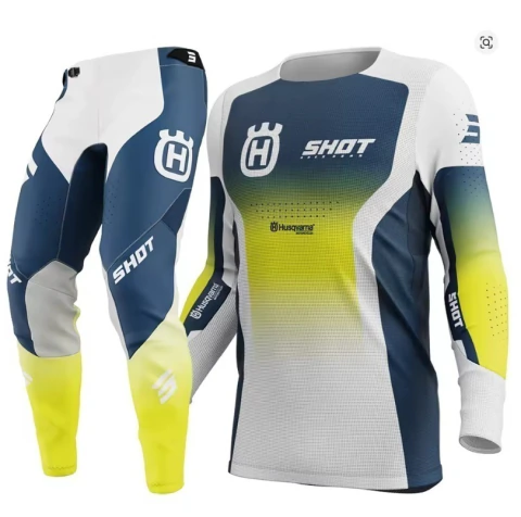 Conjunto Equipo Shot Aerolite Enduro Motocross Husqvarna