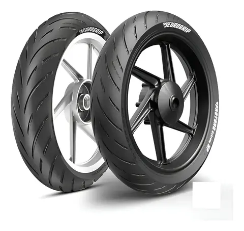 Jgo Cubiertas Eurogrip 110 70 17 + 140 70 17 Twister Ninja