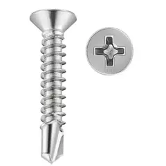 TORNILLO AUTOPERFORANTE 4.2X25MM CHAPA Y CHAPA - PUNTA MECHA en internet