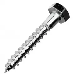 TIRAFONDO 3/8X2 C/EXAGONAL P/MADERA 9.52MM X 51MM - comprar online