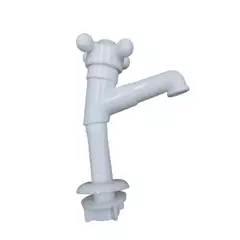 CANILLA LAVATORIO 1/2 PVC BLANCO - comprar online