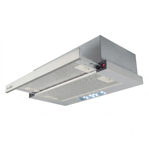 Purificador De Cocina Extensible Acero 60cm Con Y Sin Salida