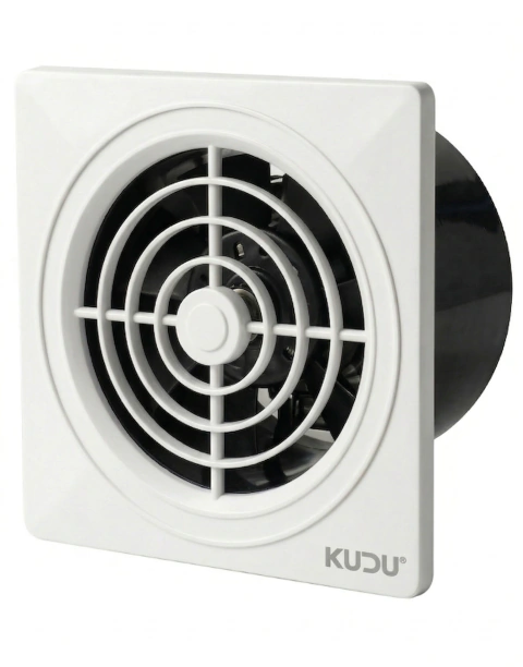 Extractor De Aire Baño Cocina Blanco 4"/100mm Kudu