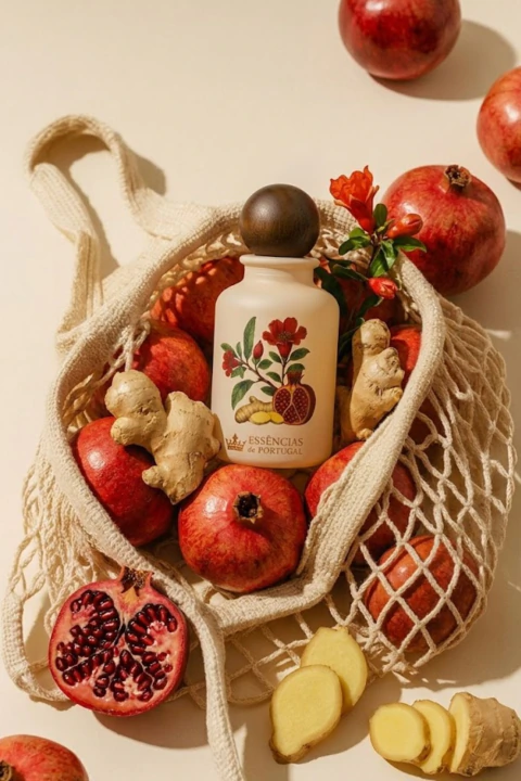 Eau de Toilette Flor de Romã e Gengibre 100ml Essências de Portugal 