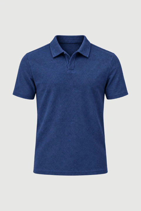 Polo masculina em malha piquet Kwi