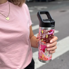 Imagen de Botella 500 ml. Arte Emilia Can "Me lo merezco"
