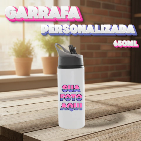 Garrafas Squeeze Térmicas Personalizadas - Arte à Escolha do Cliente - comprar online