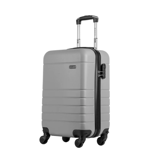 Mala de Viagem Bordo 10kg com Rodas 360° Essencial 2 Prata - comprar online
