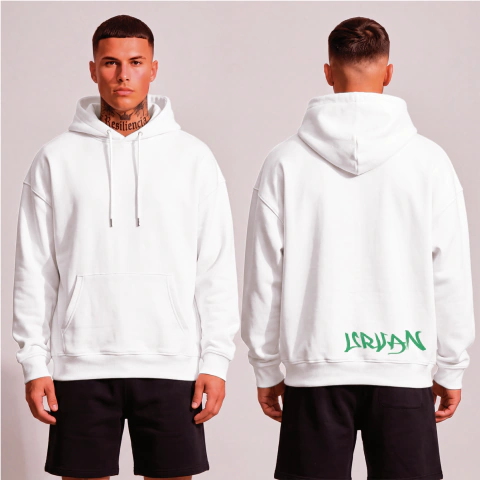 Moletom canguru 100% Algoodão Premium Urvan Verde