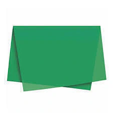 SEDA VERDE BANDEIRA 48 X 60 CM (FOLHA)