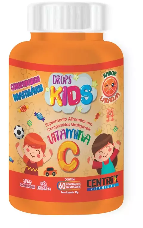 CENTRIX VITAMINA C DROPS KIDS Mastigável
