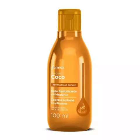 Óleo De coco 100ml Farmax