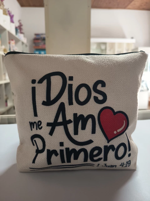 Necesers de Tela - Dios me Amo Primero