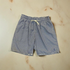 SHORT PRAIA ESTAMPADO COM ELASTANO Napoles Azul - comprar online