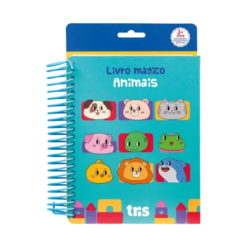 Livro de Atividades Toy Tris - Animais