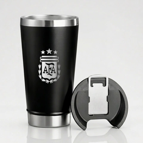 Vaso cervecero - Clubes - Negro