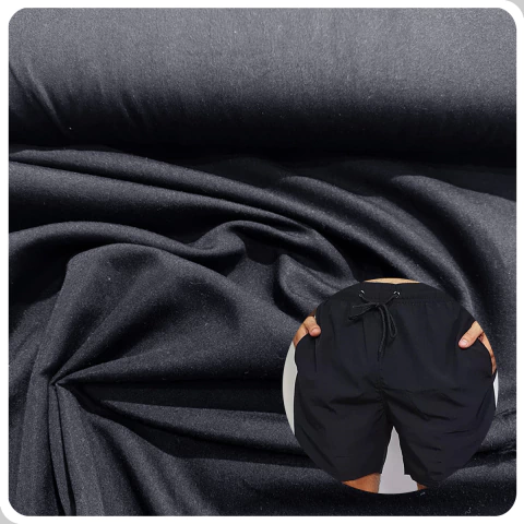 Tecido Plano Tactel Com Elastano Liso 1m x 1,50m