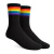 Meia Glow Pride Orgulho LGBTQIAPN+ 37 Ao 43 Arco Iris Diversidade Representatividade Preta na internet