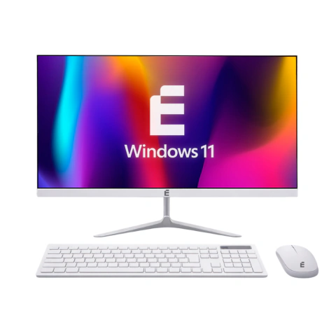 Computador All In One eFacini Intel Core i3 8GB SSD 240GB Monitor 21,5 Branco