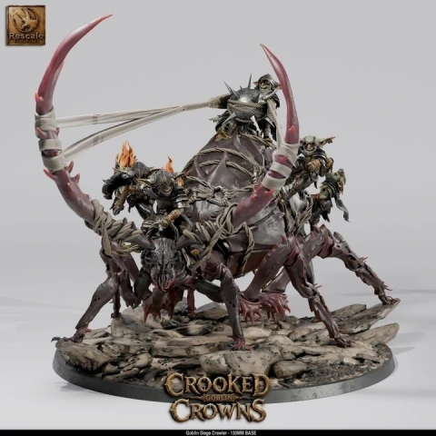 Goblin Siege Crawler -- Mounted