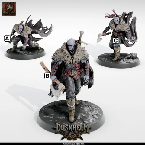 Vampire Duskhelm Huscarl -- Axemen