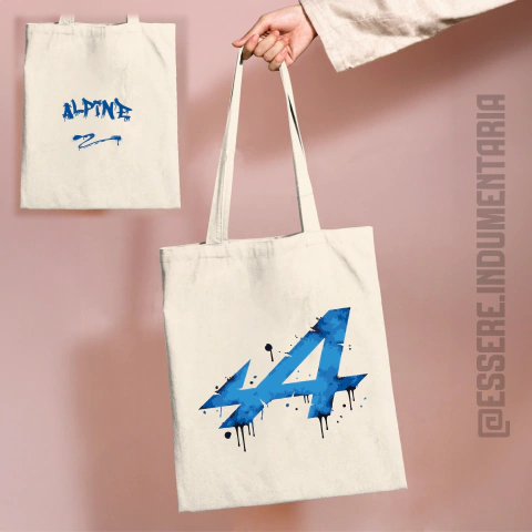 Tote Bag Team Alpine Graffiti
