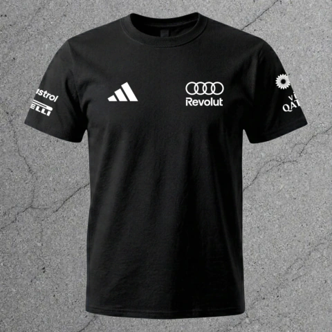 Remera Formula 1 Audi 2026 Team Negra