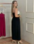 VESTIDO LAÇO BICOLOR - SNOB
